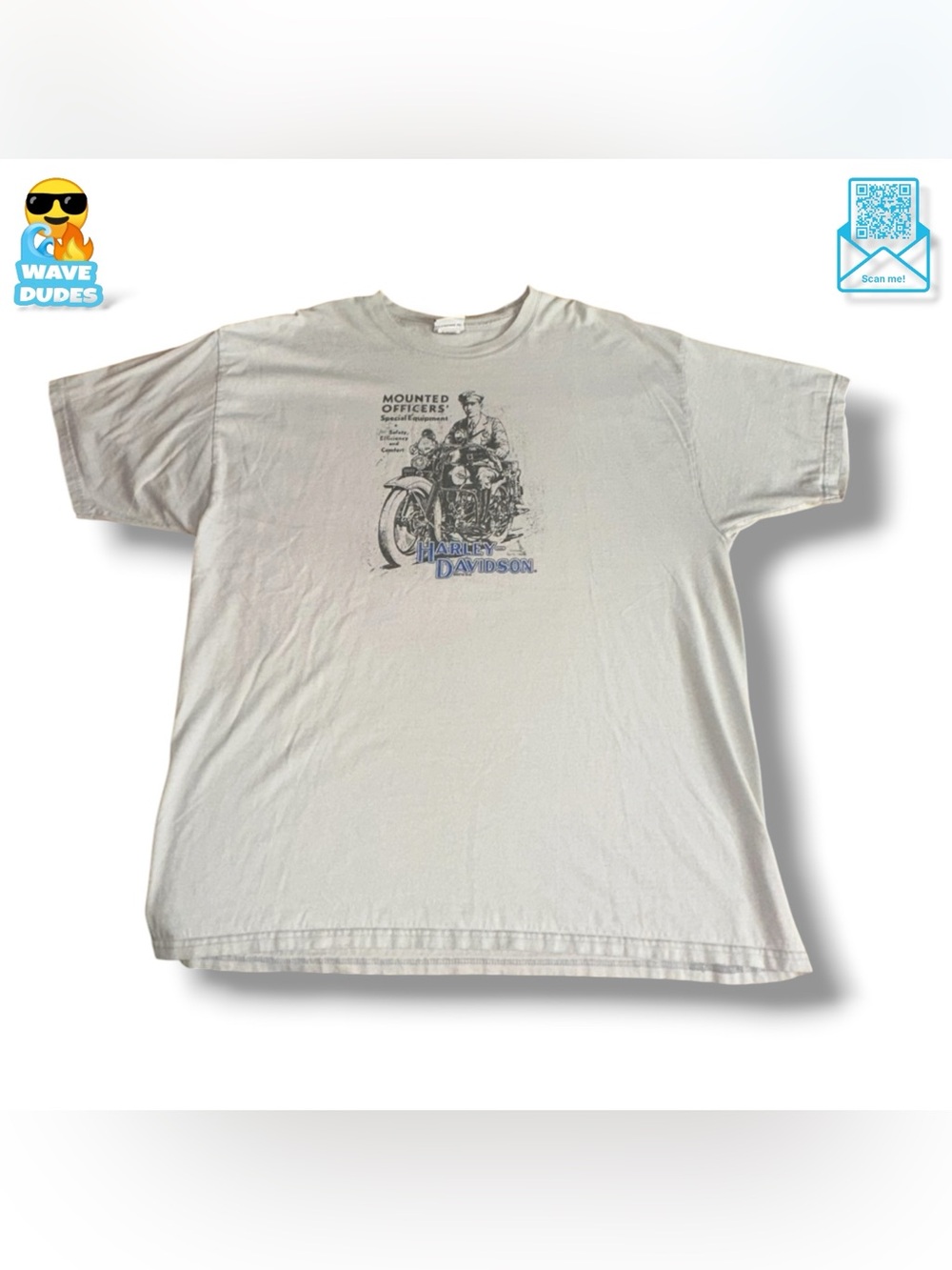 Mens Harley-Davidson 2016 Mounted Officers Charleston SC T-Shirt